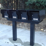 The Large Standard  - 1/4 Inch Steel High Security Locking Mailbox
