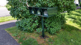 Bunker Mailbox : 1/8 Inch Steel Locking Mailbox