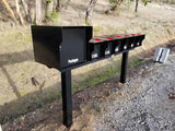 The Package Mailbox : Large Capacity 1/4 Inch Steel Parcel Locker