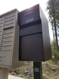 Heavy Duty Steel T-Post for XXXL Vault Mailbox