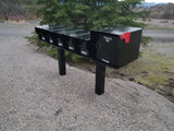 The Package Mailbox : Large Capacity 1/4 Inch Steel Parcel Locker
