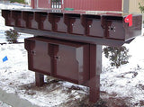 The Package Mailbox - Large Capacity 1/4" Steel Parcel Locker