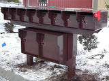 The Package Mailbox : Large Capacity 1/4 Inch Steel Parcel Locker