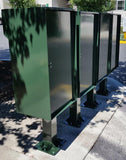 The Cluster Box Units (CBU) 1/4" Steel Neighborhood Security Mailbox