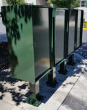 The Cluster Box Units (CBU) 1/4" Steel Neighborhood Security Mailbox