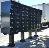 The Cluster Box Units (CBU) 1/4" Steel Neighborhood Security Mailbox