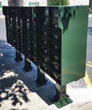 The Cluster Box Units (CBU) 1/4" Steel Neighborhood Security Mailbox