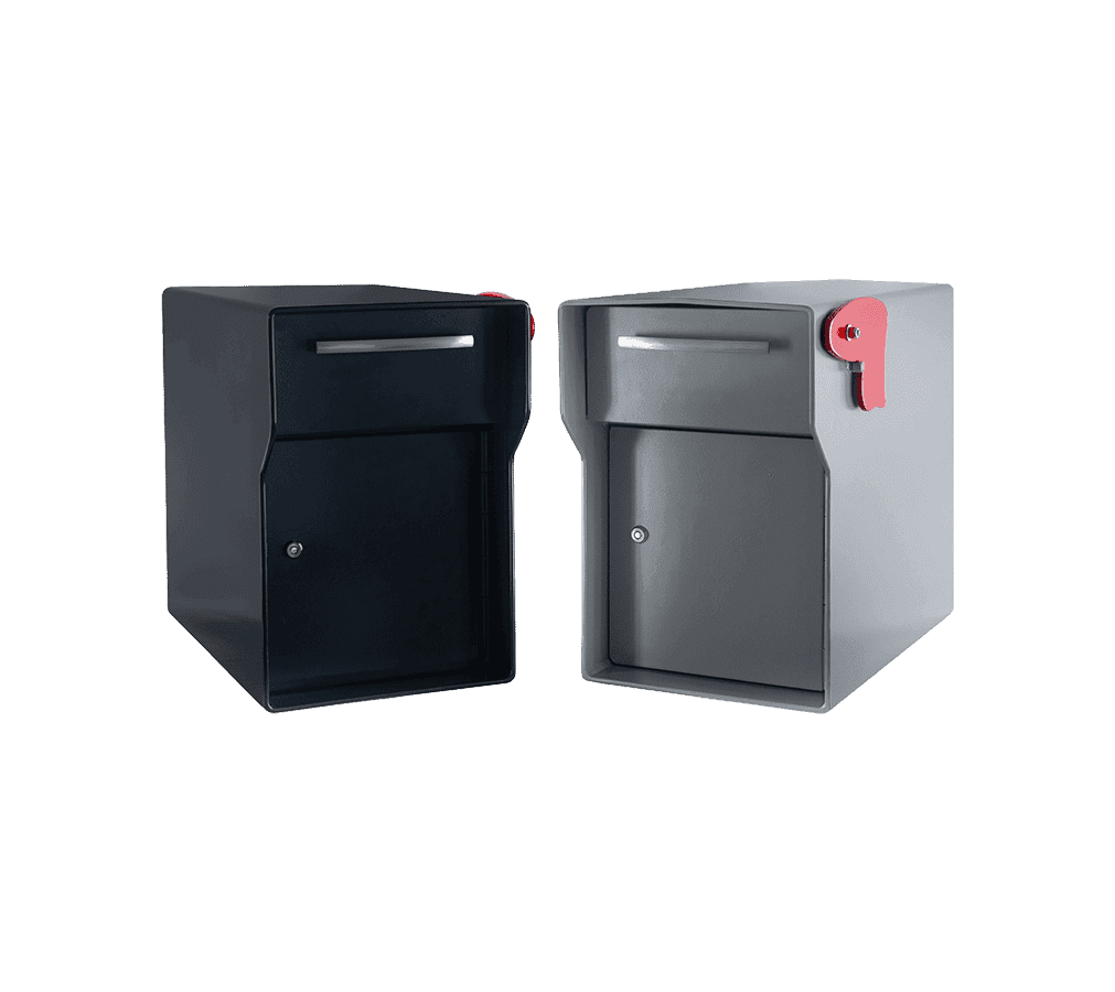 The Vacationer Large Capacity Indestructible 1/4 Inch Steel Mailbox