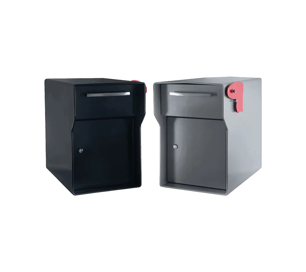 The Vacationer : Large Capacity Indestructible 1/4 Inch Steel Mailbox