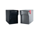 The Vacationer : Large Capacity Indestructible 1/4 Inch Steel Mailbox