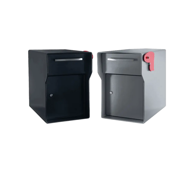 The Vacationer : Large Capacity Indestructible 1/4 Inch Steel Mailbox