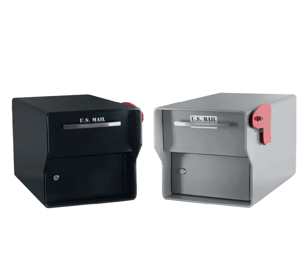 The Fortress : The Ultimate 1/4 Inch Steel High Security Locking Mailbox