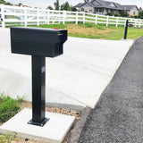 The Fortress - The Ultimate 1/4 Inch Steel High Security Locking Mailbox