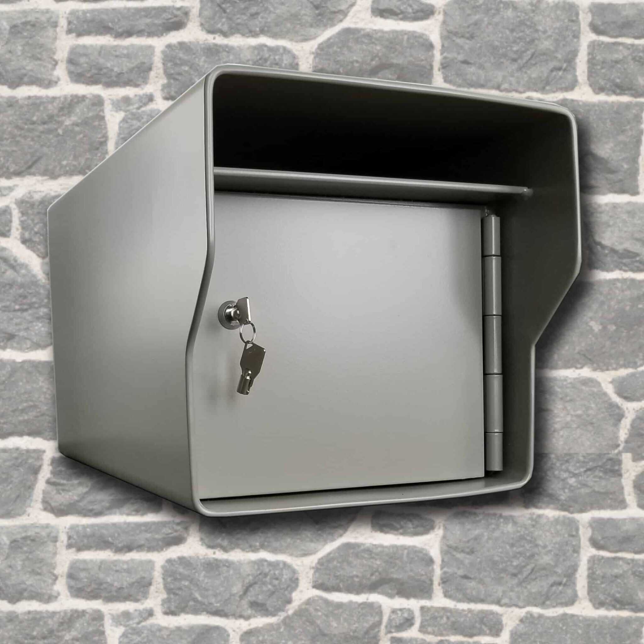 The Large Standard - 1/4 Inch Steel High Security Locking Mailbox ...