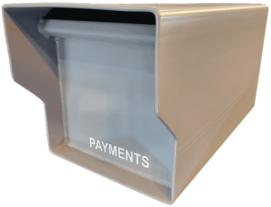 Large Locking Payment Box Solid Front