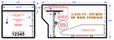 The Large Standard  - 1/4 Inch Steel High Security Locking Mailbox