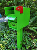 The Senator - Large Capacity Indestructible 1/4 Inch Steel Mailbox