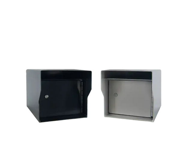 Bunker Mailbox : 1/8 Inch Steel Locking Mailbox