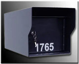 Bunker Mailbox : 1/8 Inch Steel Locking Mailbox