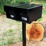 Bunker Mailbox : 1/8 Inch Steel Locking Mailbox