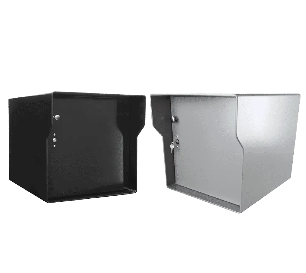 The Package Mailbox : Large Capacity 1/4 Inch Steel Parcel Locker