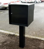 The Package Mailbox : Large Capacity 1/4 Inch Steel Parcel Locker