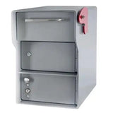 Fort Knox Senator gray locking mail and package box