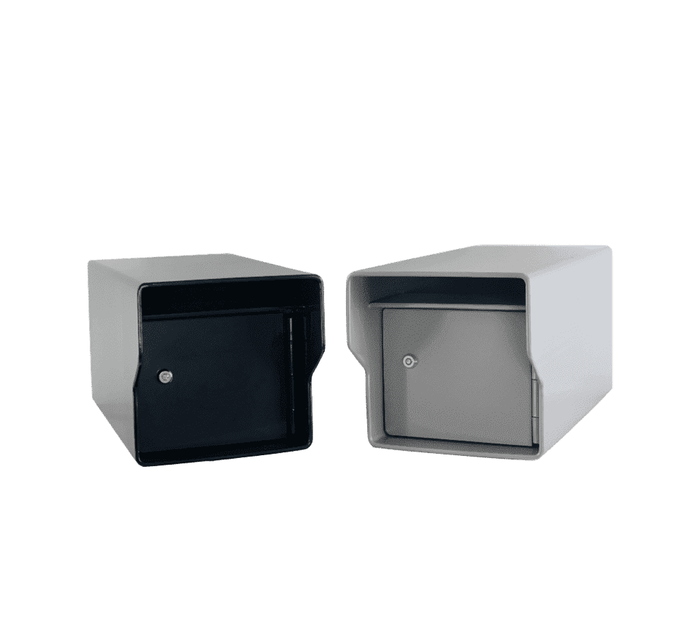 The Enforcer - 1/4 Inch Steel High Security Locking Mailbox - Fort