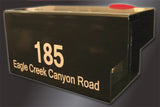 3” Non-Reflective Address Numbers and Letters