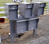 The Package Mailbox - Large Capacity 1/4" Steel Parcel Locker