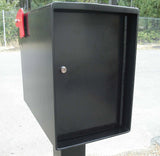 The Vacationer : Large Capacity Indestructible 1/4 Inch Steel Mailbox