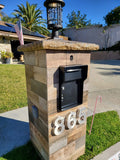 The Vacationer : Large Capacity Indestructible 1/4 Inch Steel Mailbox