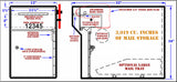 The Vacationer Large Capacity Indestructible 1/4 Inch Steel Mailbox
