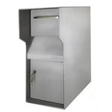 The Vault 1/4 inch steel secure parcel locker in gray