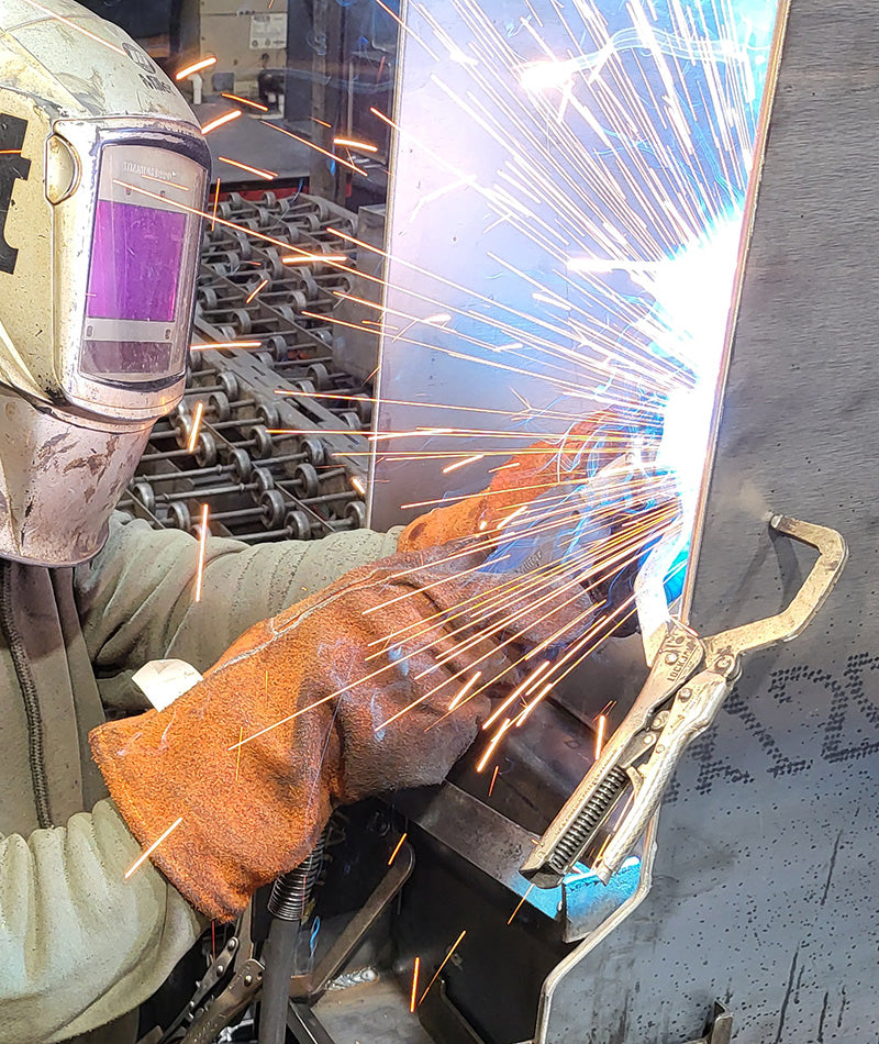 Hand-Welded Construction