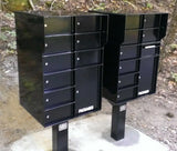 The Cluster Box Units (CBU) 1/4" Steel Neighborhood Security Mailbox