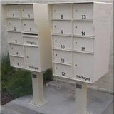 The Cluster Box Units (CBU) 1/4" Steel Neighborhood Security Mailbox