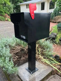 The Package Mailbox : Large Capacity 1/4 Inch Steel Parcel Locker
