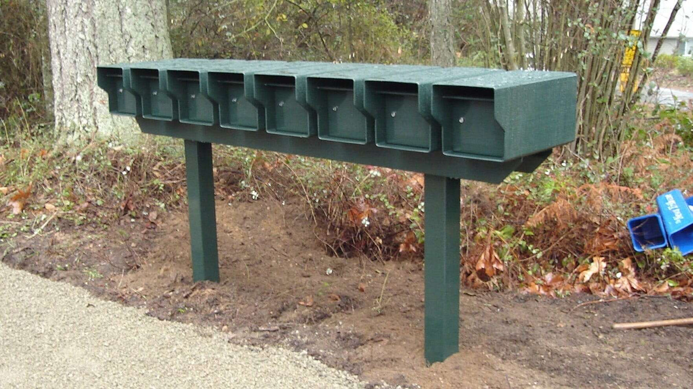 Steel U-Rack for 4 or More - Fort Knox Mailbox Store