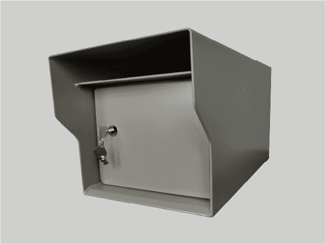 Anti-fishing slot detail