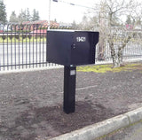 The Package Mailbox : Large Capacity 1/4 Inch Steel Parcel Locker
