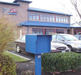 The Package Mailbox : Large Capacity 1/4 Inch Steel Parcel Locker