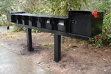 The Package Mailbox : Large Capacity 1/4 Inch Steel Parcel Locker