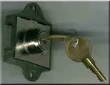 Slam-Lock w/4 Keys (accepts larger packages +$30)