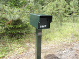 The Enforcer - 1/4 Inch Steel High Security Locking Mailbox