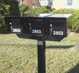Three Fort Knox Mailboxes