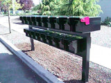 Heavy Duty Stacked Rack for 7 or More Mailboxes