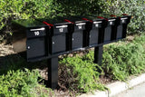 The Vacationer : Large Capacity Indestructible 1/4 Inch Steel Mailbox