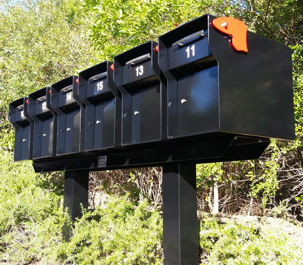 Steel U-Rack for 4 or More - Fort Knox Mailbox Store