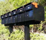 The Vacationer Large Capacity Indestructible 1/4 Inch Steel Mailbox
